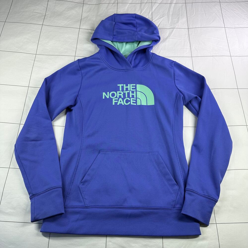 The North Face Hoodie Womens Small Pullover Sweatshirt Hiking Logo Travel Casual